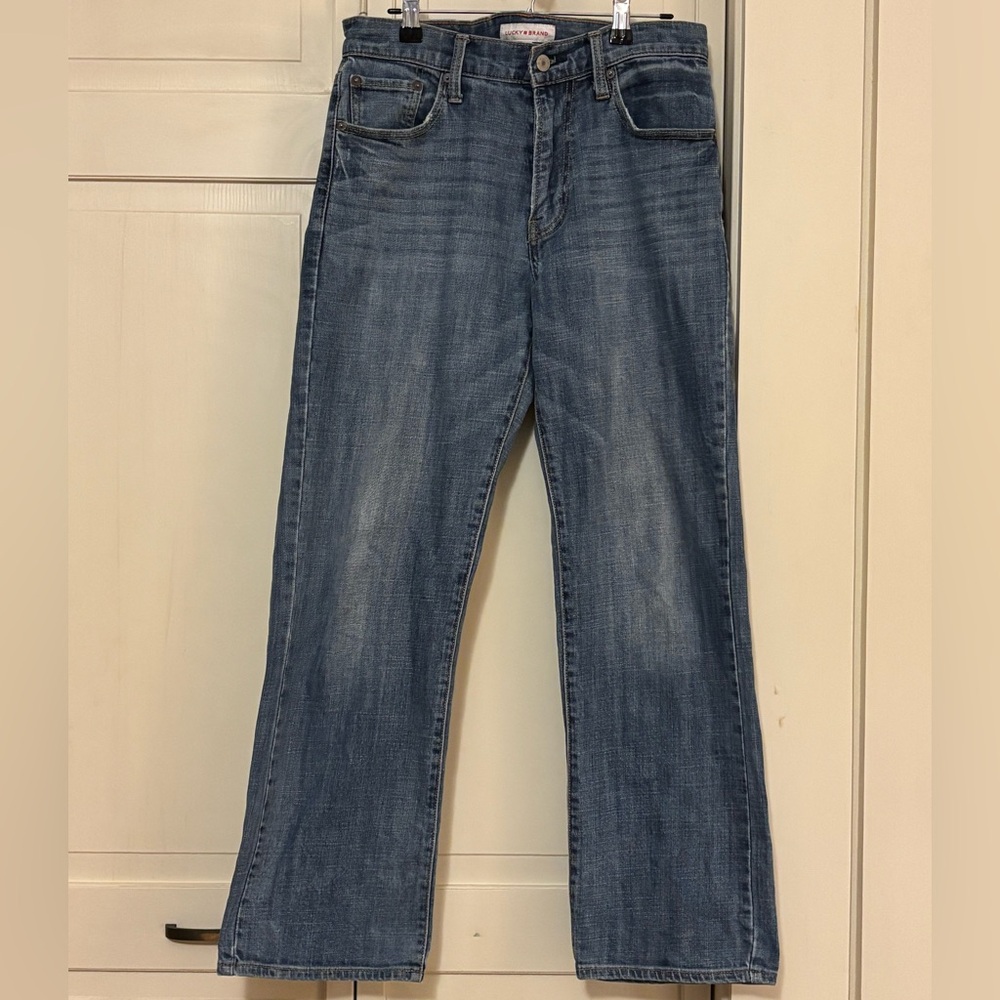 Lucky Brand Men's Classic Indigo 181 Relaxed Straight Jeans 29x30